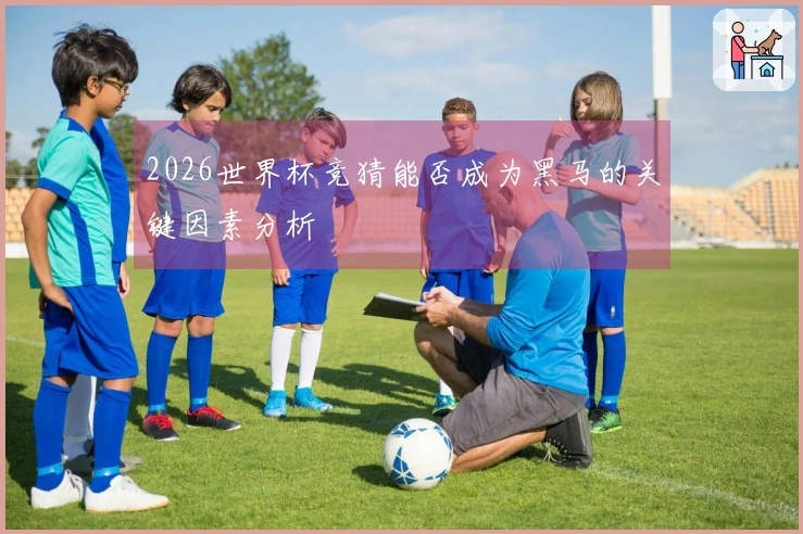 2026世界杯竞猜能否成为黑马的关键因素分析